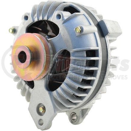 Wilson HD Rotating Elect 90-03-2007 Alternator - 55A, 12V, Round Back Series, 1-Groove, CW Rotation, Remanufactured