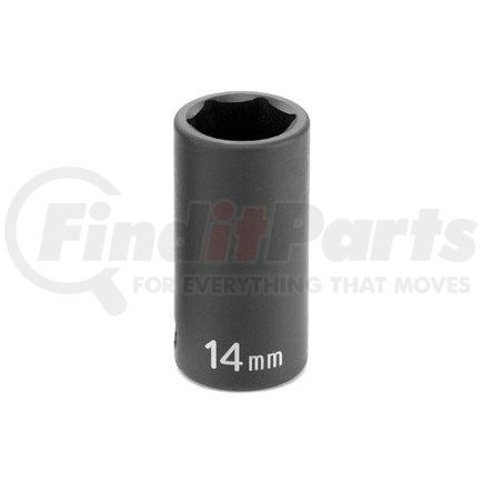 Grey Pneumatic 1013MSD 3/8" Drive x 13mm Semi-Deep Impact Socket