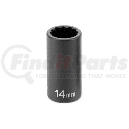 Grey Pneumatic 1114MSD 3/8" DR X 14MM SEMI-DEEP - 12
