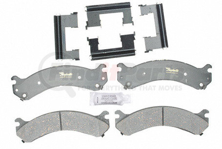 Raybestos ATD909C Brake Parts Inc Raybestos AT Overstock Ceramic Disc Brake Pad Set