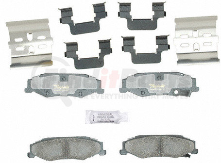 Raybestos ATD732C Brake Parts Inc Raybestos AT Overstock Ceramic Disc Brake Pad Set