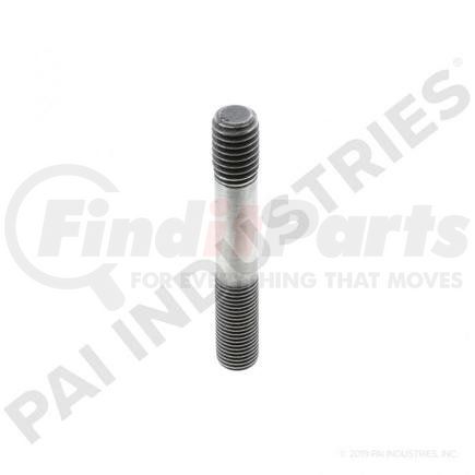 PAI EST-0045 Stud, 3/8-16 Thread x 3/8-24 Thread x 2-9/16 in Long