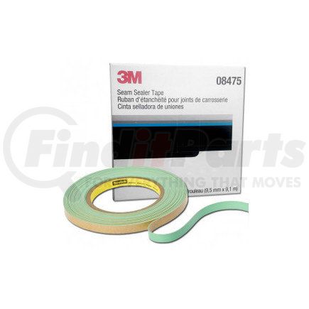 3M 08475 Seam Sealer Tape, 3/8 in x 30 ft, 12 per case