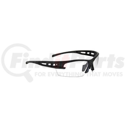 SAS SAFETY CORP 5511-01 Black Frame Spectro™ Safety Glasses with Clear Lens