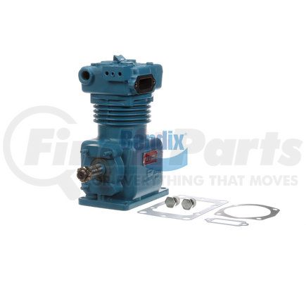 Bendix 104039 BX-2150® Air Brake Compressor - Remanufactured, Engine Driven, Water/Air Cooling, 3-3/8 in. Bore Diameter