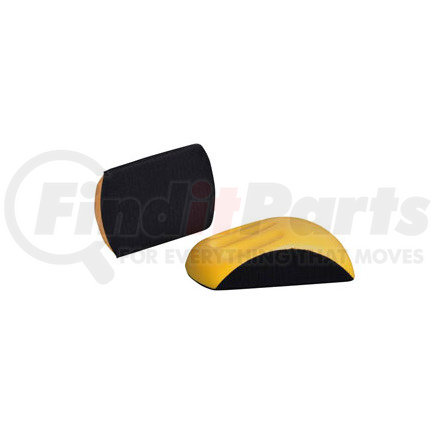 Astro Pneumatic 4655 6" Velcro Hand Sanding Block for Round Discs