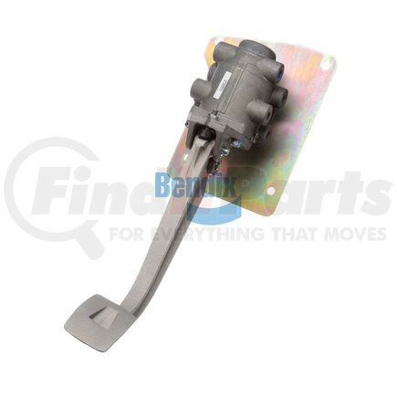 Bendix 282410 E-7™ Dual Circuit Foot Brake Valve - New, Bulkhead Mounted, with Suspended Pedal