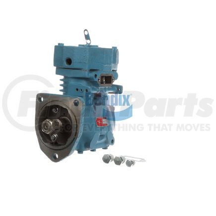 Bendix 286572 Tu-Flo® 501 Air Brake Compressor - Remanufactured, Flange Mount, Engine Driven, Air Cooling