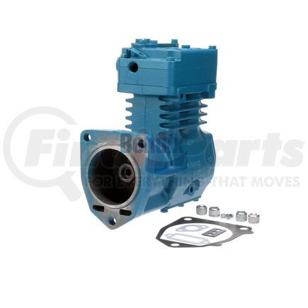 Bendix 5003728 Tu-Flo® 550 Air Brake Compressor - Remanufactured, Flange Mount, Engine Driven, Water Cooling, For Mack Extended Applications