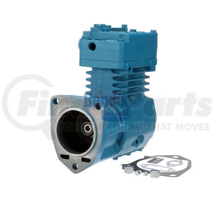 Bendix 5003729 Tu-Flo® 750 Air Brake Compressor - Remanufactured, Flange Mount, Engine Driven, Water Cooling, For Mack Extended Applications