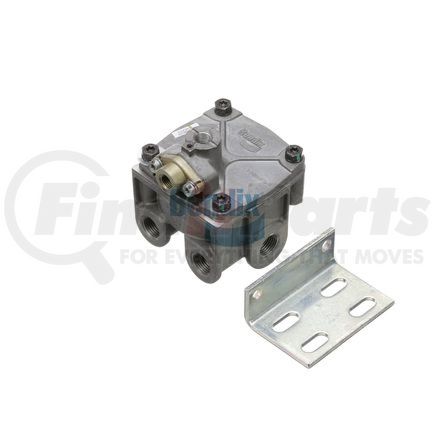 Bendix 800470 R-12DC Air Brake Relay Valve - 4.0 PSI Crack Pressure, 1/2" NPT Supply & Delivery Ports