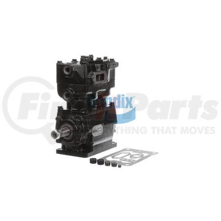 Bendix EL13023X Midland Air Brake Compressor - Remanufactured, Base Mount, Belt Driven, Air Cooling