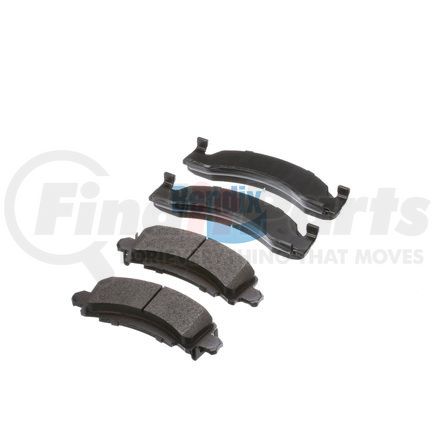 Bendix E11105430 Formula Blue™ Hydraulic Brake Pads - Heavy Duty Extended Wear, With Shims, Front or Rear