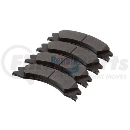 Bendix E11113300 Formula Blue™ Hydraulic Brake Pads - Heavy Duty Extended Wear, With Shims, Rear, 8442-D1330 FMSI