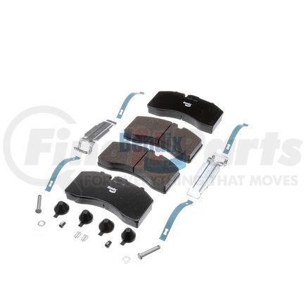 BENDIX K109113 - adb22x® brake pad kit - with shims, severe duty
