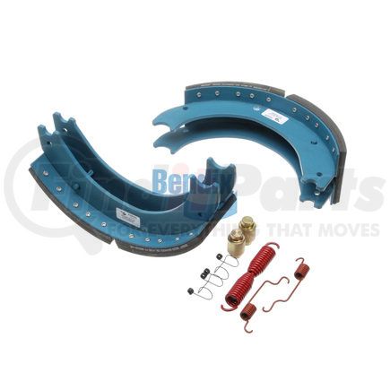 Bendix KT4719E2BA200 Drum Brake Shoe Kit - Relined, 16-1/2 in. x 5 in., With Hardware, For Bendix® (Spicer®) Extended Services II Brakes