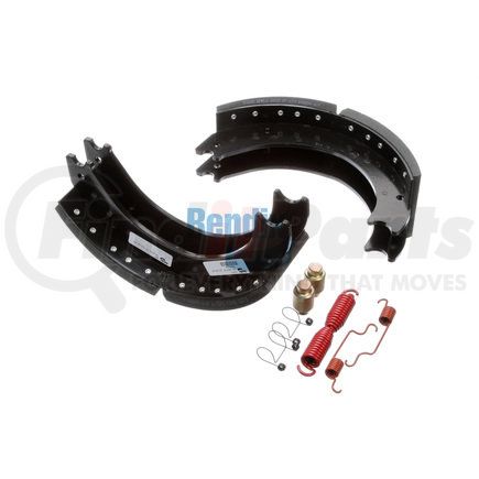 Bendix SB4719E2420 Drum Brake Shoe Kit - New, 16-1/2 in. x 5 in., With Hardware, For Bendix® (Spicer®) Extended Services II Brakes