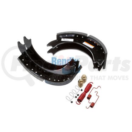 Bendix SB4719E2950 Drum Brake Shoe Kit - New, 16-1/2 in. x 5 in., With Hardware, For Bendix® (Spicer®) Extended Services II Brakes