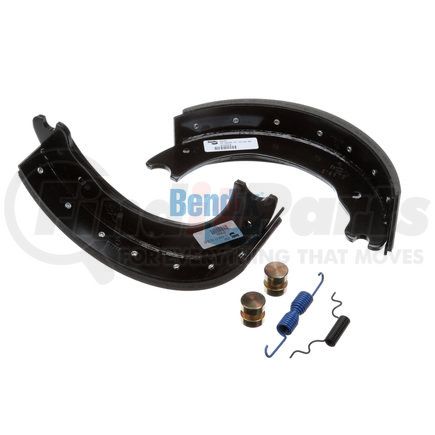 Bendix SB1443E600 Drum Brake Shoe Kit - New, 15 in. x 4 in., With Hardware, For Bendix® (Spicer®) Extended Services II Brakes