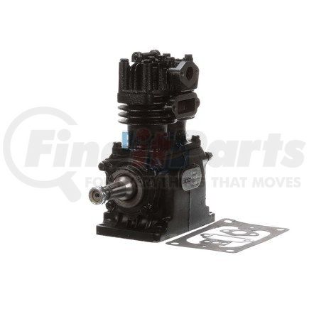 Bendix KN7010X Midland Air Brake Compressor - Remanufactured, Base Mount, Belt Driven, Air Cooling