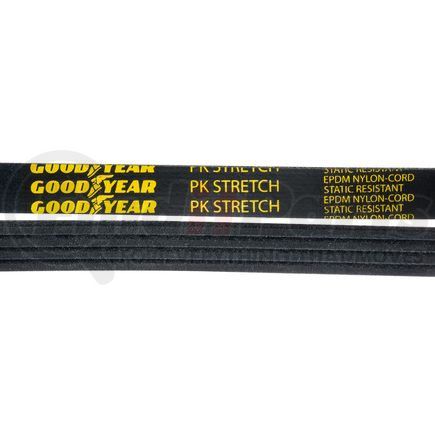 Goodyear Belts S050264 Serpentine Belt - Stretch Belt Multi V-Belt, 26.4 in. Effective Length, Nylon