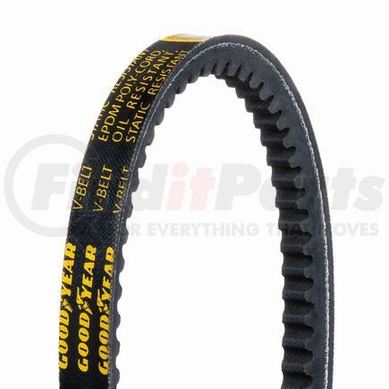 Goodyear Belts 15650 Accessory Drive Belt - V-Belt, 65 in. Effective Length, EPDM