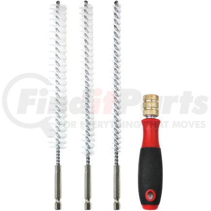 Innovative Products of America 8085 Bore Brush - 3-Piece Set, Nylon, 9" Length, with Driver Handle