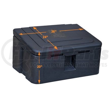 Buyers Products 9031105 Storage Container - 5.8 Cubic Foot, Poly