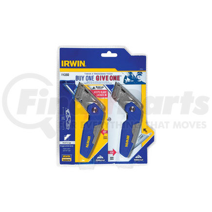Irwin 1874804 Folding Utility Knife w/ Blade Storage