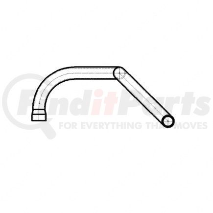 Freightliner 01-23327-000 Intercooler Hose - EPDM (Synthetic Rubber), 110 psi Burst Pressure