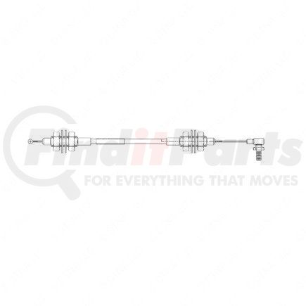 Freightliner 01-29008-000 Fuel Injection Throttle Cable - FLN, CUM B5.9, C8.3, 0.06 in