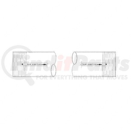 Freightliner 04-19104-021 Exhaust Pipe - Flexible, 4 x 21, Stainless Steel