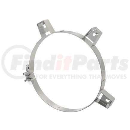 Freightliner 04-28045-000 Diesel Particulate Filter (DPF) Mounting Strap - SCR, 3 Hat Bracket