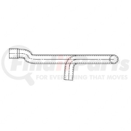 Freightliner 05-17764-000 Radiator Coolant Hose - Upper