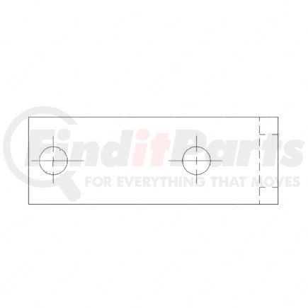 Freightliner 12-09679-000 Air Brake Cut-Out Petcock Bracket