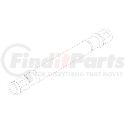 Freightliner 12-20822-084 Multi-Purpose Hose - #6, F/B, (2) SAE 45 Swivel End