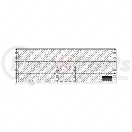 Freightliner 05-31260-000 SCREEN-RAD,ROCK GUARD,M1300