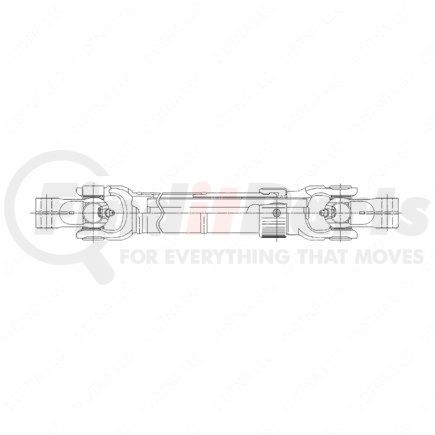 Freightliner 14-13568-000 Steering Column Shaft