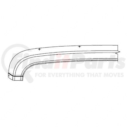 Freightliner 17-12311-000 Grille Shell