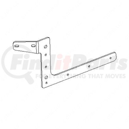 Freightliner 17-12572-000 END PLATE X TIE 120SD