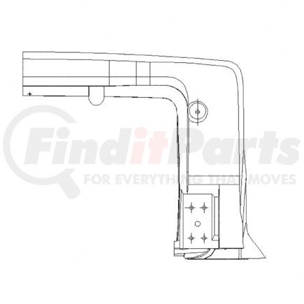 Freightliner 17-14837-001 Hood Panel Reinforcement