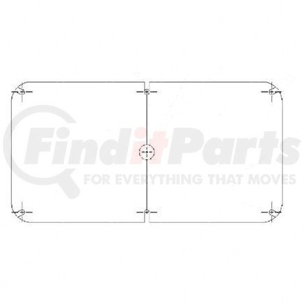 Freightliner 18-27366-000 Instrument Panel Knee Bolster