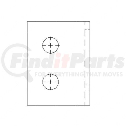 Freightliner 18-27719-000 Cowl Bracket - Upper, Left Hand