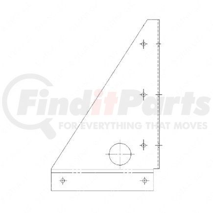 Freightliner 18-27818-000 Frame Rail Gusset