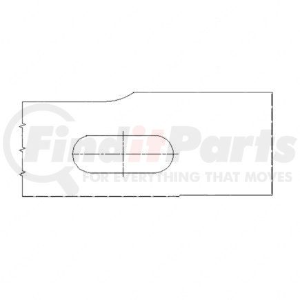 Freightliner 18-28620-014 SKIRT REAR 58 LH TL TURN