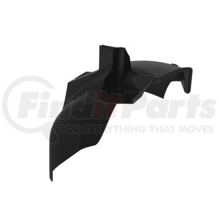 Freightliner 22-53733-003 Truck Half Fender - Right Side, Glass Fiber Reinforced With Polyester, 1028 mm x 624.2 mm