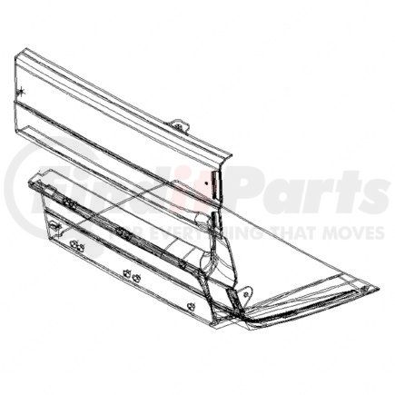 Freightliner 21-25474-007 AIR DAM CTR