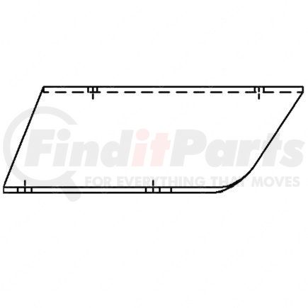 Freightliner 22-40531-001 BRACKET STEP MTG DUAL STE