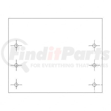 Freightliner 22-43893-000 SEAL REAR FRNG MID ROO