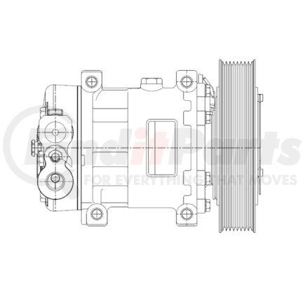 Freightliner 22-65918-000 COMPRESSOR REFRIGERANT SAN